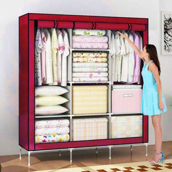 3 layer cloth wardrobe - 3