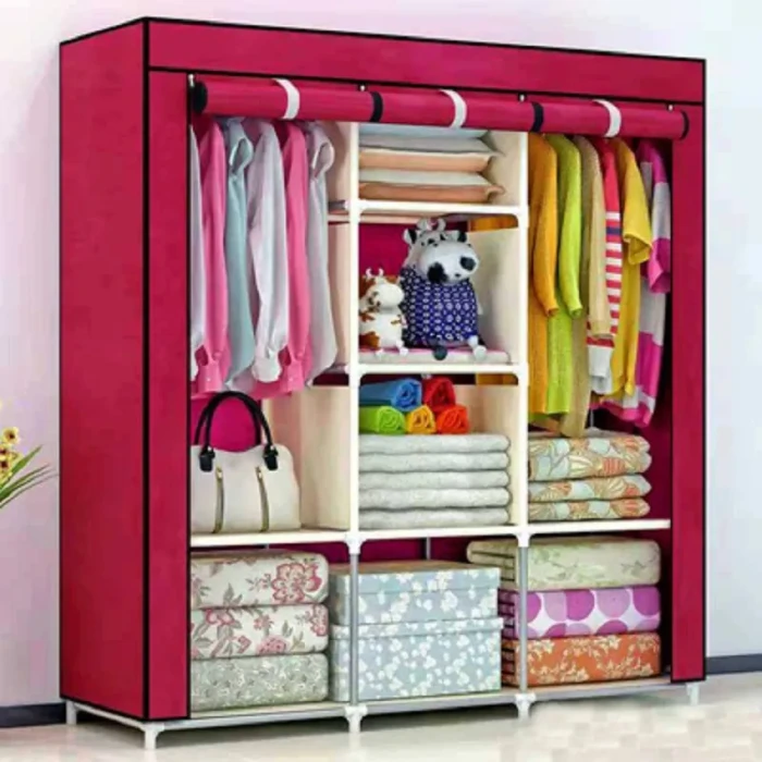 3 layer cloth wardrobe - 2