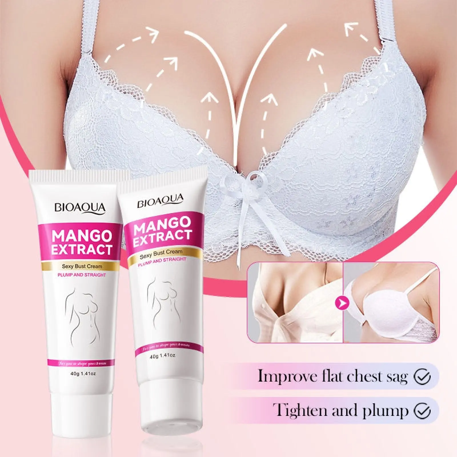 BIOAQUA Mango Extract Sexy Bust Cream - 4